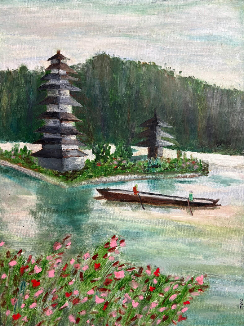 Buddhist Shrine in Indonesia